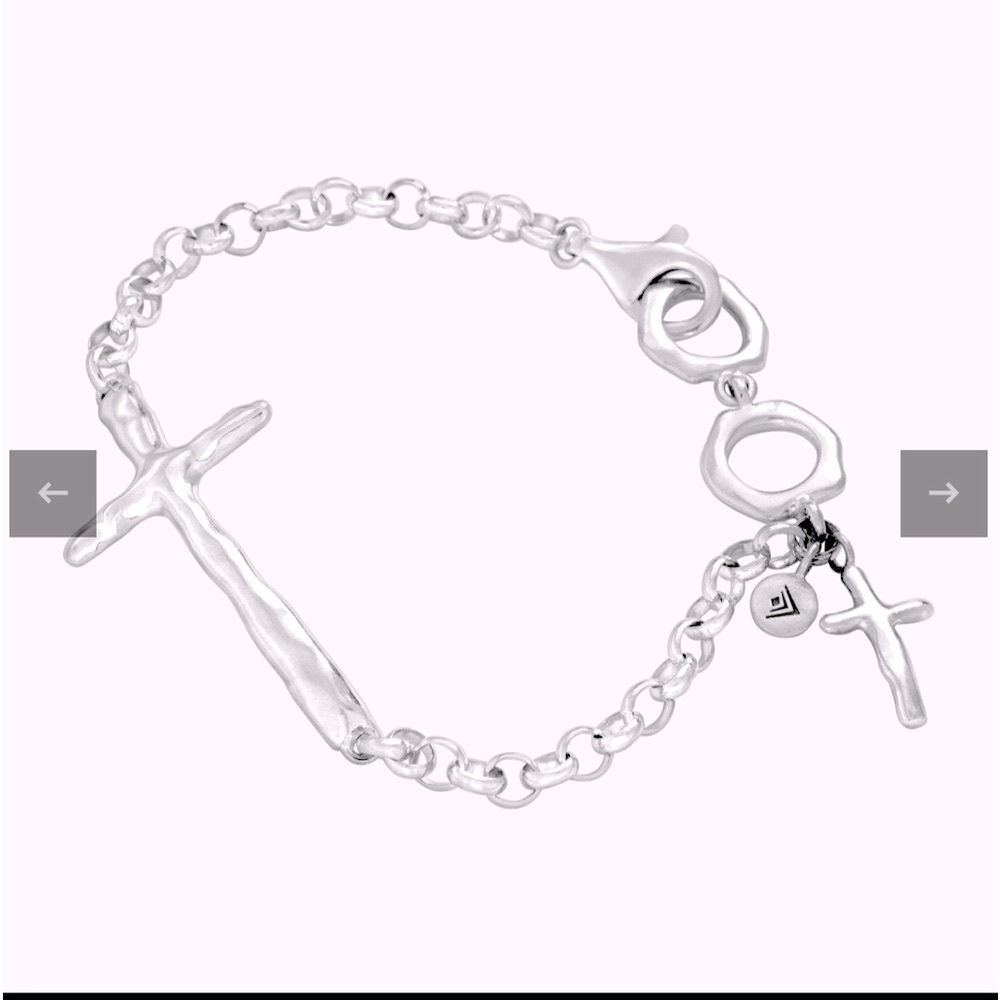 Silpada In Good Faith Sterling Silver Bracelet nib. New